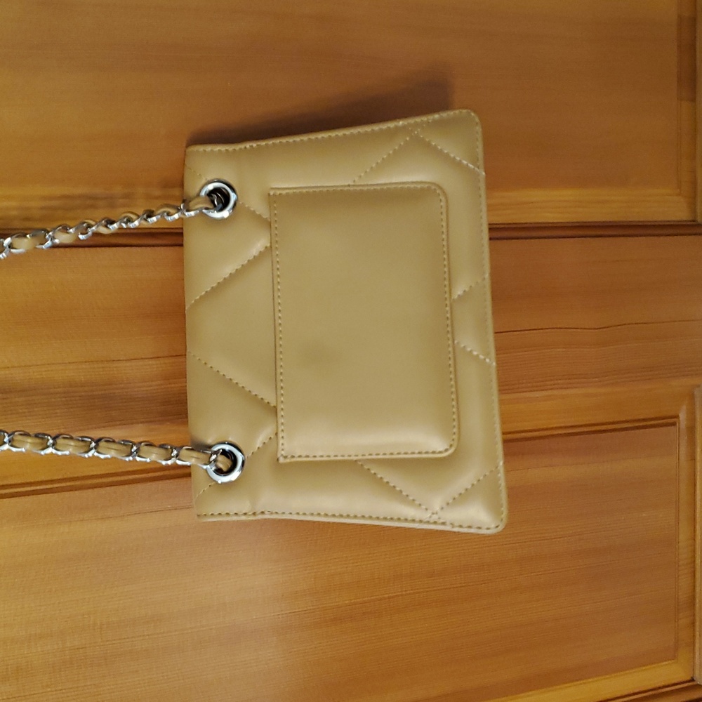 Jackie & Jill Tan Quilted Shoulder Bag Convertible NWOT‎ - Picture 9 of 14